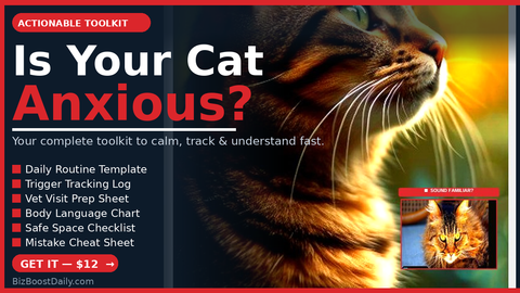 Bizboostdaily_Actionable Tools for Kitty_Cat Anxiety_FILLABLE