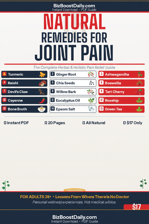 Natural Remedies for Joint Pain – All 15 Remedies grid