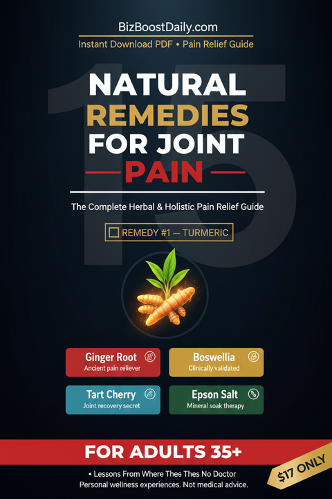 Natural Remedies for Joint Pain – Turmeric feature