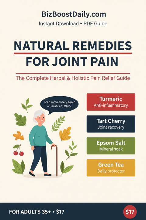 Natural Remedies for Joint Pain – Elder testimonial